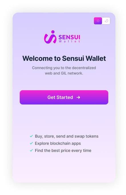 Maybe you are wondering what will be SensuiWallet looks like, this is a screenshot "stolen" from our internal test app🤫

Tell us how you feel about it👇

#Sui #Suiecosystem #globalinterlink #sensuiwallet #suinami