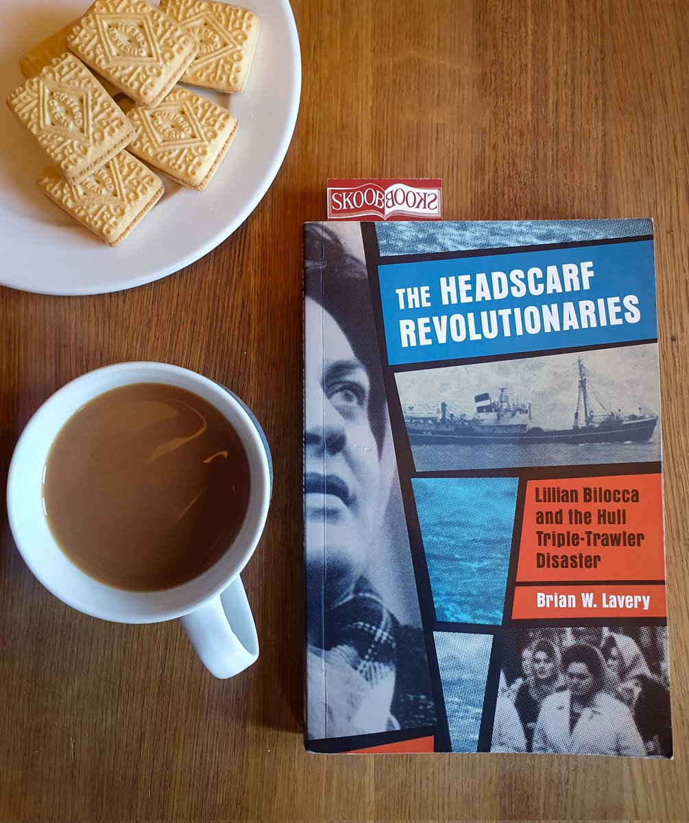 Worked on boats most of my working life, yet first heard of the #TripleTrawlerDisaster and the #HeadscarfRevolutionaries by listening to a <a href="/joesolomusic/">Joe Solo ✊❤️👊</a> album.

Saw this in <a href="/SkoobBooks/">Skoob Books</a> and couldn't resist.

Brilliant read, <a href="/brianlavery59/">Dr Brian W. Lavery 💙</a>.

Donation made, <a href="/headscarfpride/">Ian Cuthbert</a>. 👏✊️
