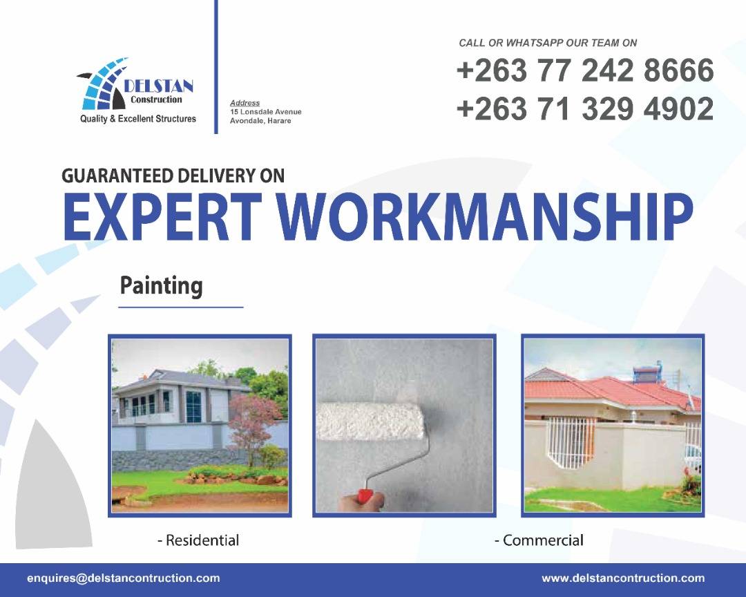 DelstanConstr's tweet photo. The #DelstanConstruction team strives to provide unique and quality end products on every project we take on. #Painting is an #essential part of most of our work and we ensure the best brands for superior results. #Construction #Dulux #2023 https://t.co/ulhtWvYkt1