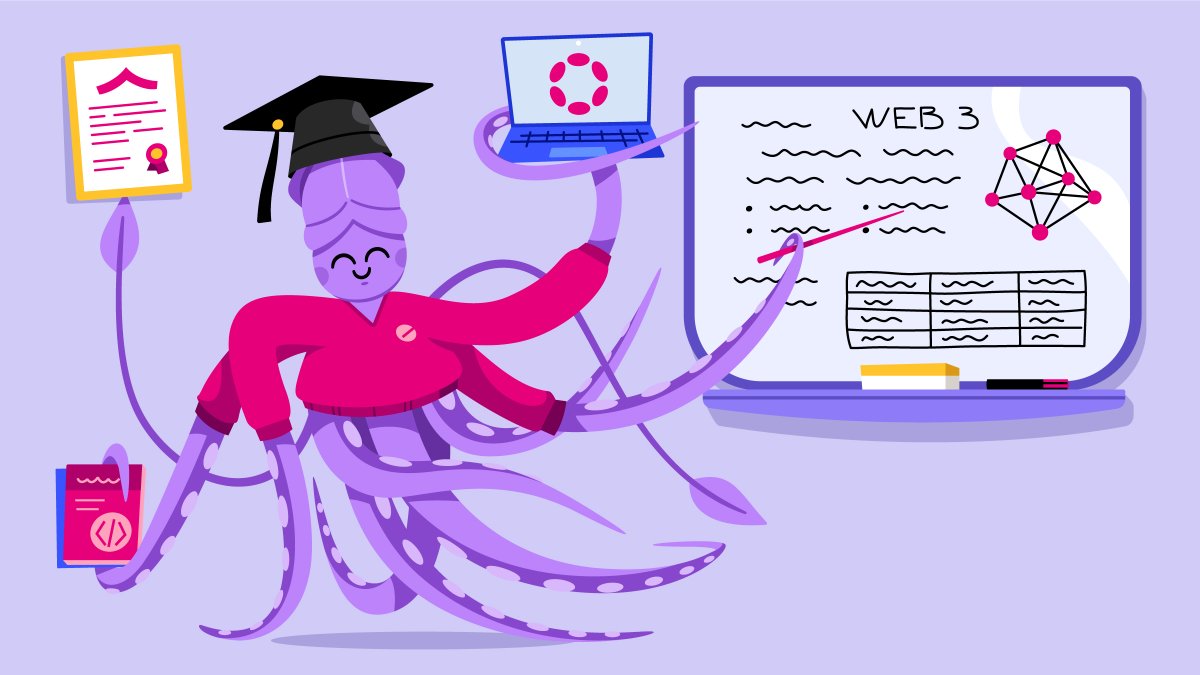 ink_lang's tweet image. We are in Buenos Aires and teaching at the #PolkadotBlockchainAcademy today and tomorrow! 

Learn more at polkadot.network/development/ac….