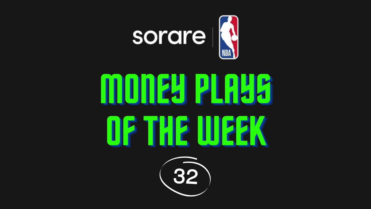 NBATopShot_IL's tweet image. New Thread🚨

Presenting my @SorareNBA Money Plays of the week

What I think are the best value for your dollars that you could then play or flip

Let’s get (McKinley) Wright into it🧵