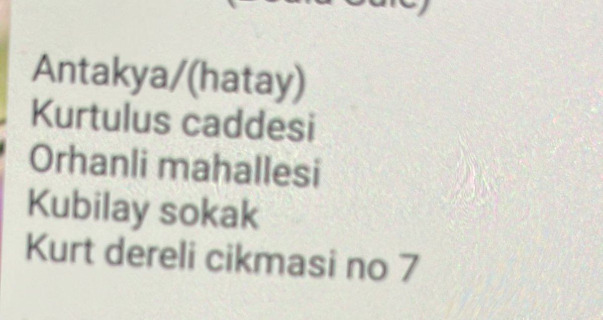 Haber alınamıyor, Bedia Süle büyükannemizden <a href="/AFADBaskanlik/">AFAD</a> <a href="/DepremDairesi/">AFAD Deprem</a>