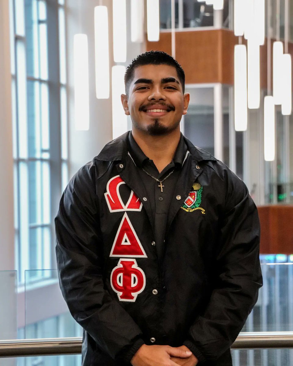 KSUKnights's tweet photo. 🛡 Kneo Spotlight 🛡
Introducing the Ace of Eta Line
Name: Adrian "Atlas" Zuniga
Classification: Freshman
Hometown: Liberal, KS
Major: Sports Medicine Athletic Training
Big Brother: Tony "Kreed" Rivero
#BXBoyz #WhyODPhi #EtaLine #FALL2022 https://t.co/8jDaeVAbNH