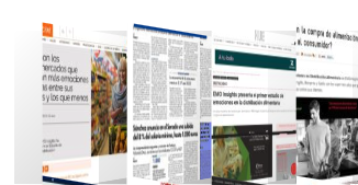 Emo_Insights's tweet photo. 👏🏻👏🏻 Gran repercusión en los medios de comunicación del 1er Estudio de Emociones en #DistribuciónAlimentaria 

➡️ Ya se han hecho eco @LaVanguardia @LaRegion @65ymuchomas @diarioabierto @daretail @food_retail y más.

#EMOdistribución #Retail #CustomerExperience #Neuromarketing https://t.co/6QUB2l2stO