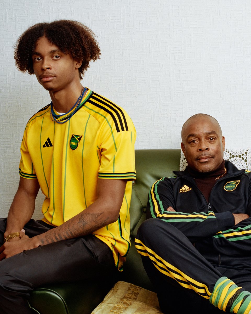 brfootball's tweet photo. Jamaica drop their new home and away kits 🇯🇲 https://t.co/gIPDhcqvrX