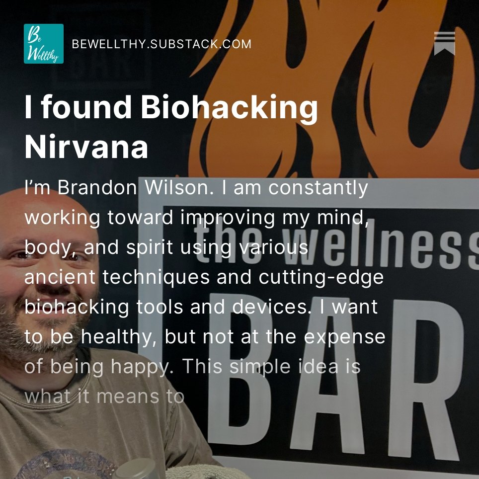 be_wellthy's tweet photo. I found my #biohacking nirvana! This place has cryotherapy, red light therapy, IR sauna, halotherapy, vibration, compression, and a dry float bed coming soon. Read more in this week's free #BeWellthy newsletter, which you can find on Substack. #health #wellness #fitness #recovery https://t.co/tiIC9N8acg