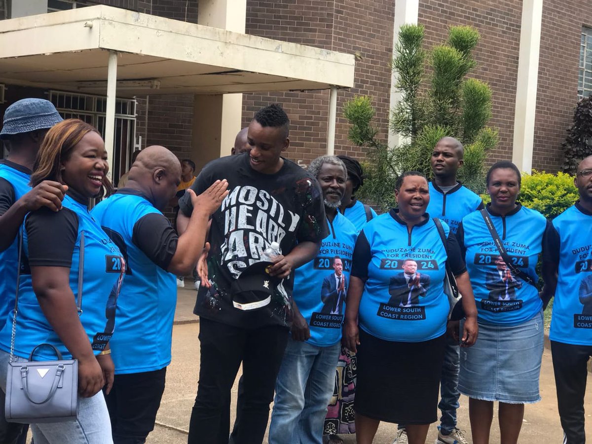 Former President Jacob Zuma's son Duduzane Zuma launches his Presidential campaign for 2024 general election.