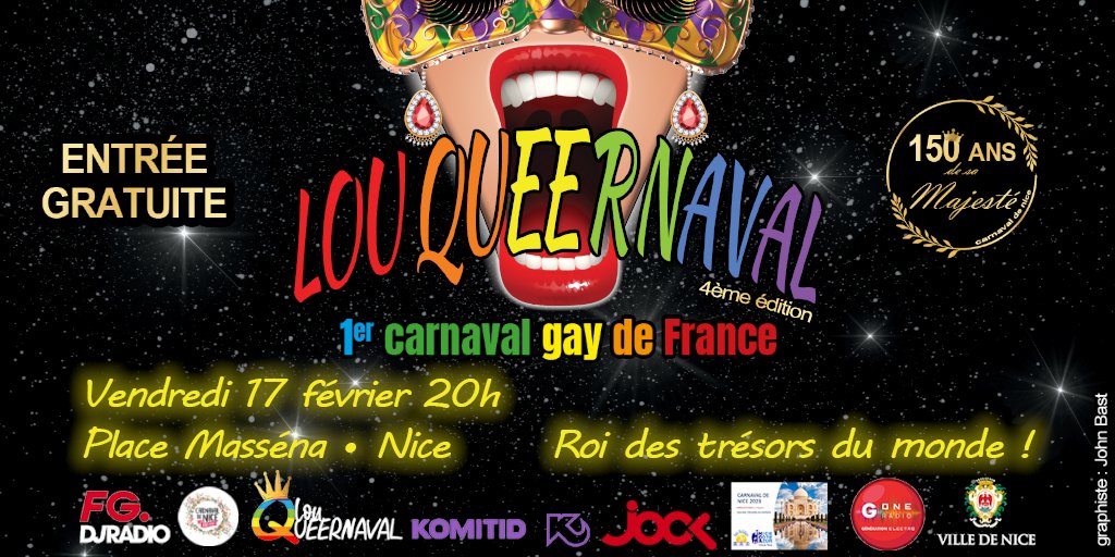 NiceCarnaval's tweet image. 🏳️‍🌈 Le 1️⃣er carnaval LGBTQIA+ de France reviiiiient ! 🥳

🥁 Pichouï et grands, vibrons ensemble au rythme des batucadas et laissez-vous éblouir par des costumes époustouflants ‼️

👉 my.weezevent.com/lou-queernaval…

#NiceCarnaval #ILoveNice