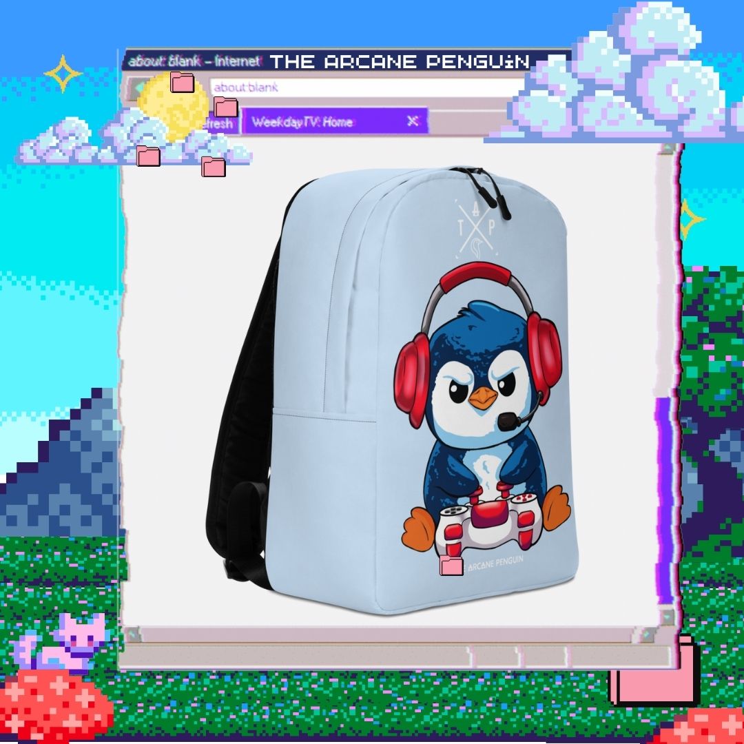 PenguinArcane's tweet photo. Gamers, get ready to level up your gear with the latest addition to our collection! 🎮 Introducing the Gamer Penguin Backpack - Show off your love for gaming and penguins with the unique astropenguin design 🐧 Get your hands on it now and take your gaming to the next level! https://t.co/nDMdOVVuAz