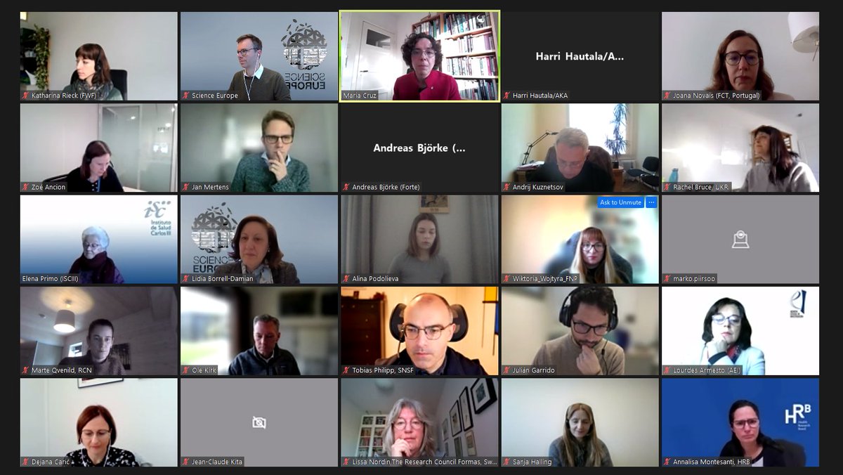 ScienceEurope's tweet photo. Off to a good start!
The Science Europe Working Group on #OpenScience held its first meeting of 2023. This year's focus will be on mutual learning and policy alignment between our research funding and performing members: https://t.co/AFGepYcJeg
#RoadToOpenScience https://t.co/ALCM5c71k0