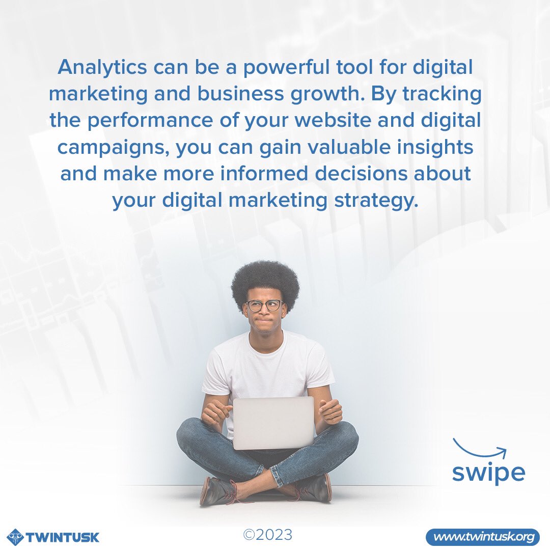 TwintuskLLC's tweet photo. What are you not doing? That's probably tracking! See why you need to start doing so…
.
.
.
#socialmediamarketing #business #entrepreneur #graphic #creative #company #content #inbound #dayjob #digitalart #mygrind #instajob https://t.co/2UHzlWTG0p
