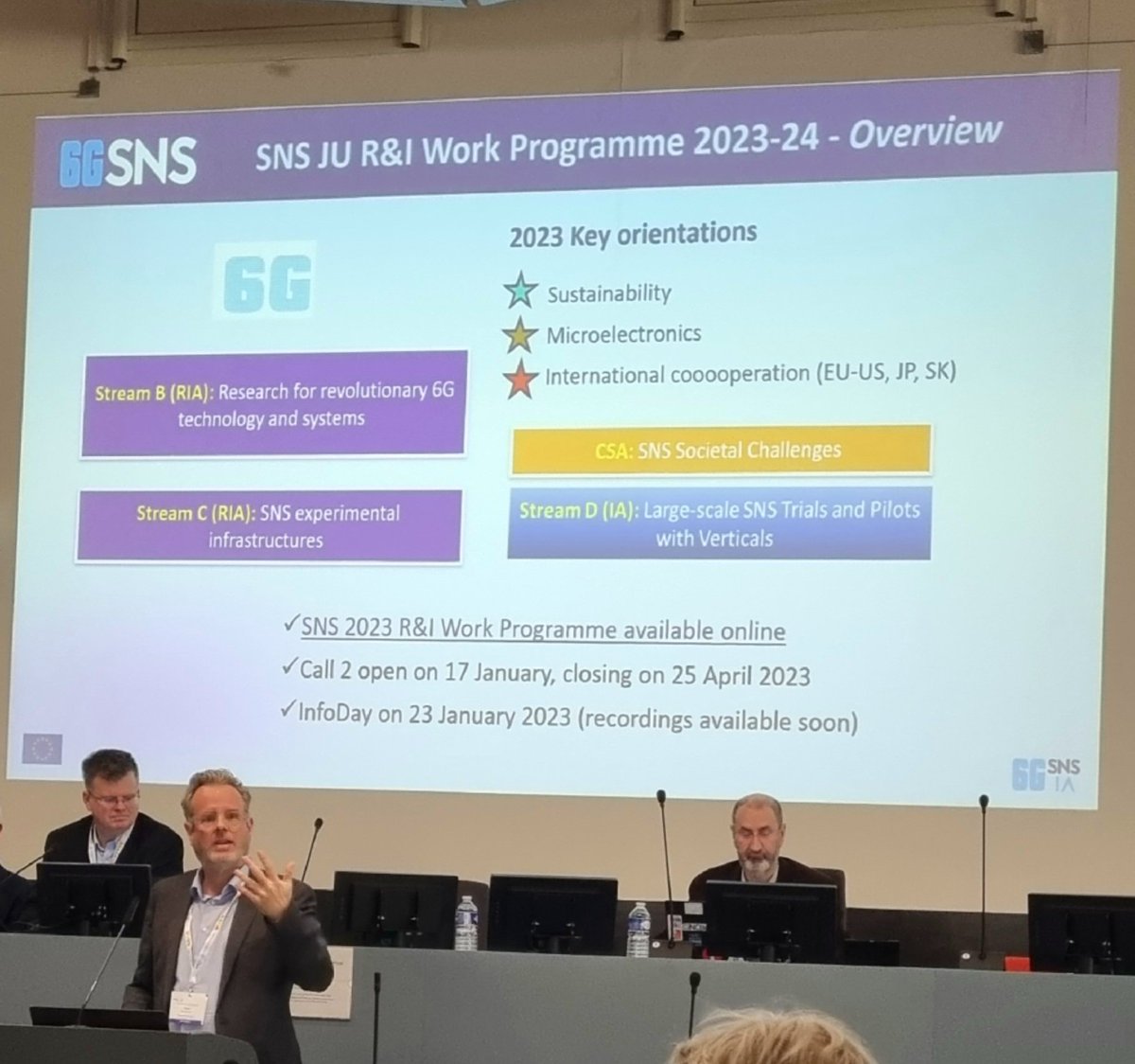 Digital4Planet's tweet photo. Are you at work for #sustainable #6G next generation Smart Networks and Services?

A #horizoneu call is now open - check the @6G_SNS Work Programme and contact us for any help. We are at work to make it happen!

#digital4planet
@ETSI_STANDARDS
@MoniqueCalisti 
@DigitalEU https://t.co/WNFQdNMeiT