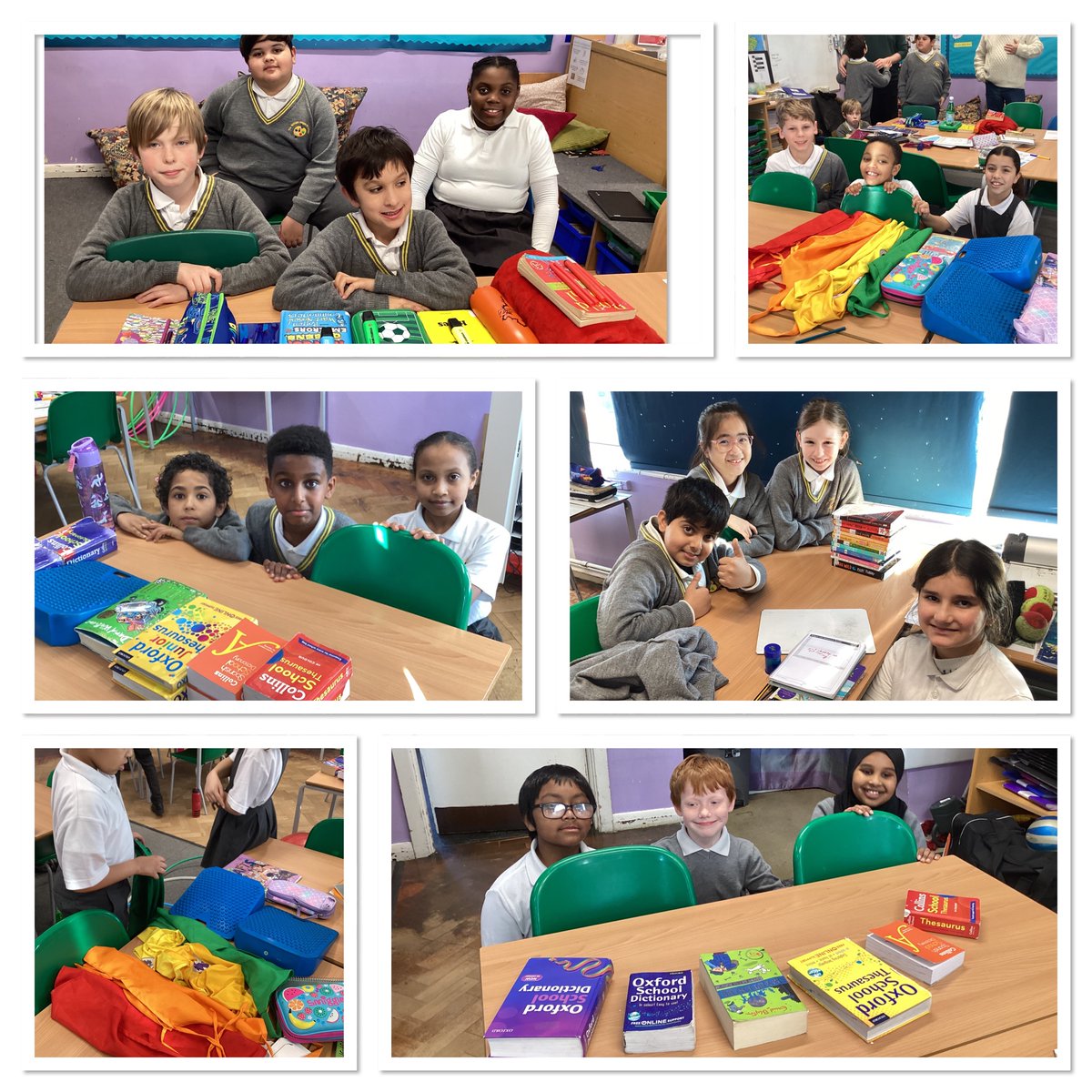hogarth_the's tweet image. Year 5 took part in the #TaskmasterEducation challenge for #ChildrensMentalHealthWeek making rainbows from items in the classroom #CMHWTasking @TaskmasterEdu
