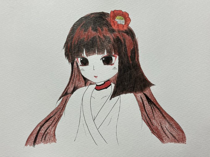 「髪飾り 姫カット」のTwitter画像/イラスト(新着)｜3ページ目