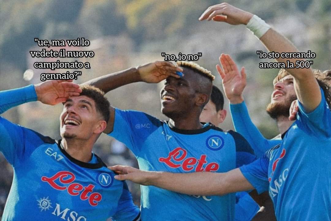 GioCope's tweet photo. #Lacapolistaseneva 
#NapoliSpezia #ForzaNapoliSempre #Osimhen #Kvaratskhelia https://t.co/WIIHxeZxbW