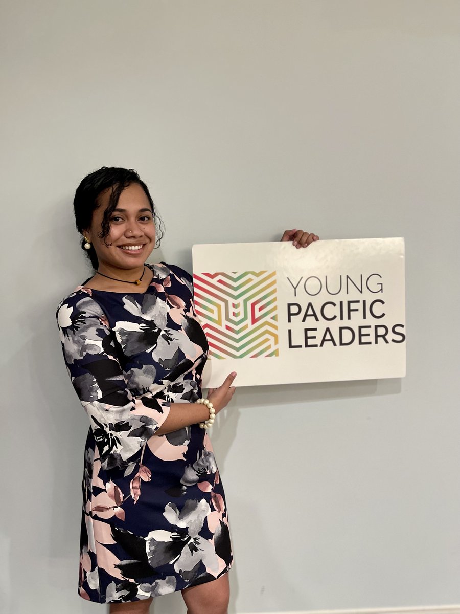 AOSISFellowship's tweet photo. Meet @dichelaptuch from #Palau 🇵🇼-"It is incredibly vital for us, the youth of today in many small island states, to be vocal advocates for #climatechange, given that we are at the forefront of its severe impacts" #Palau is also #PSIDS Chair this year! https://t.co/Q2kP2LHzdA