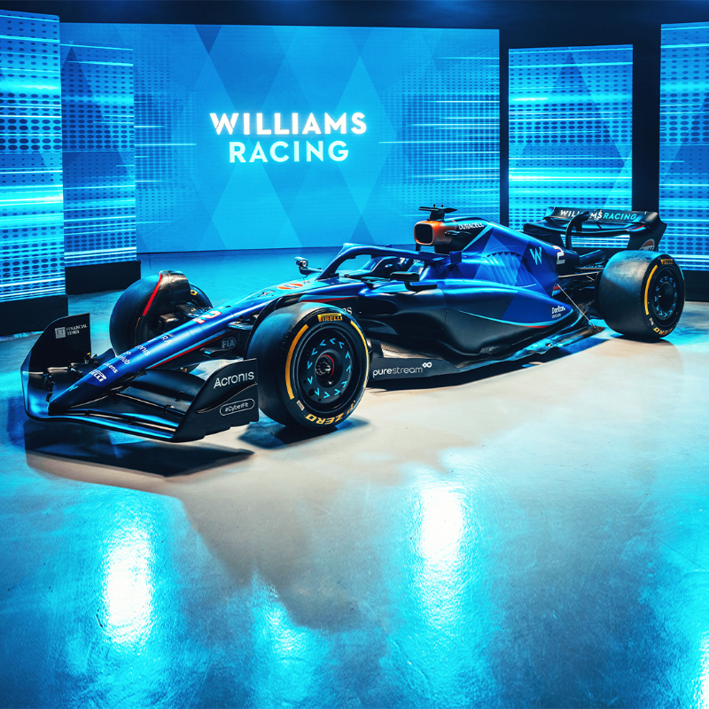 WilliamsF1's tweet photo. Ready for the journey. Introducing the FW45 💙

#WeAreWilliams