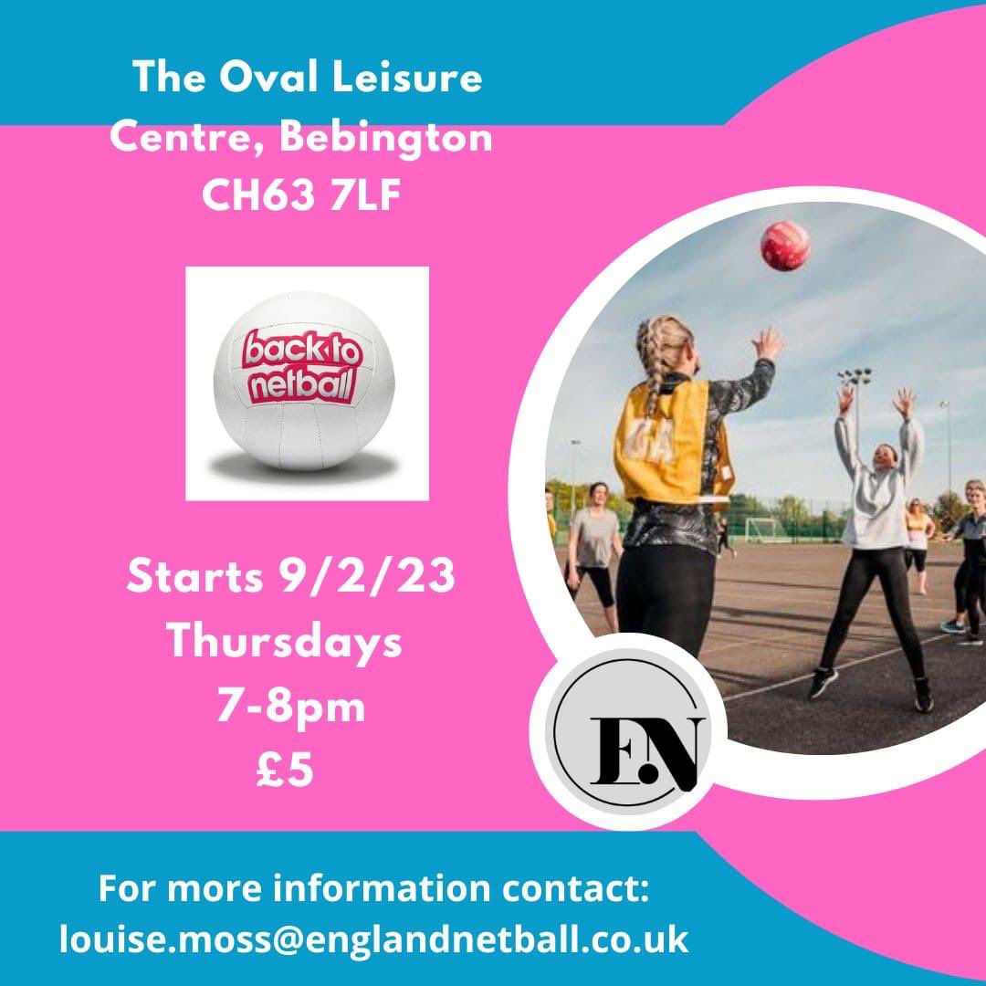 📣 NEW B2N starting on the Wirral this week in Bebington 📣 

All welcome 🏀🙌

<a href="/sportforwirral/">Wirral Sports Forum</a> <a href="/WirralCouncil/">Wirral Council</a> <a href="/ActiveWirral/">Active Wirral</a> <a href="/Wirral_Chamber/">Wirral Chamber of Commerce</a> <a href="/MerseyNetball/">Merseyside Netball</a> <a href="/MerseysideSport/">M S P</a>