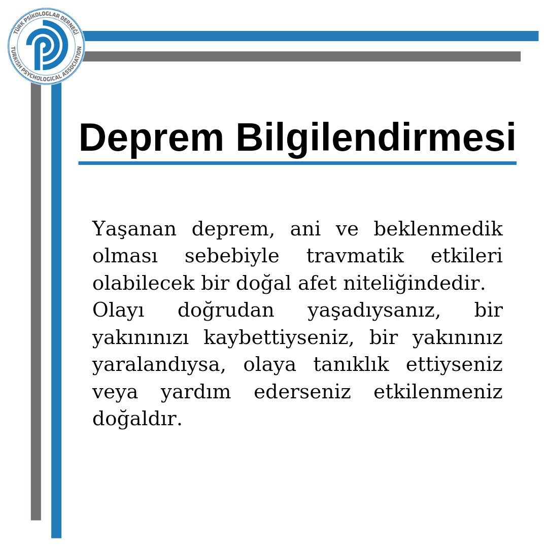 Türk Psikologlar Derneği tweet media