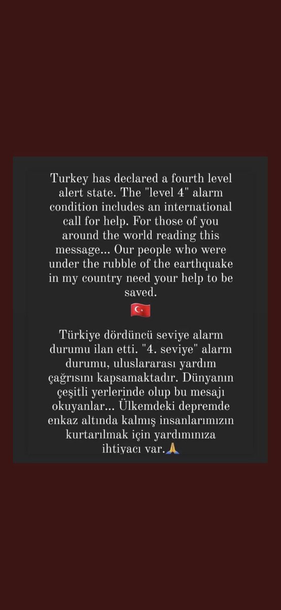 #HelpTurkey