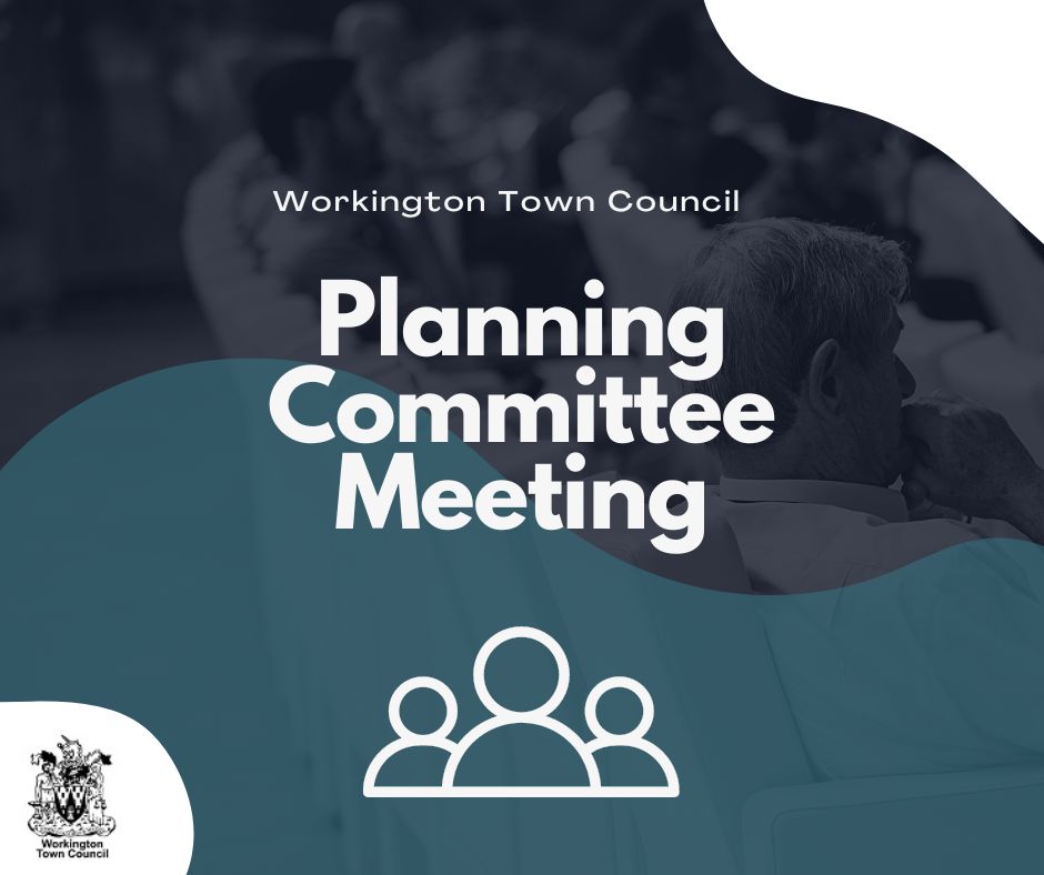 The Planning Committee will meet on Wed 8th February at 6pm in Workington Town Council Community Centre on Princess Street, Workington.

The agenda can be viewed here - workingtontowncouncil.gov.uk/planning