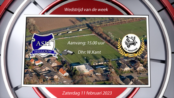 RikkersBas's tweet photo. Zaterdag 11 februari 2023 reist soccerreporter af naar Hellouw om een videosamenvatting te maken van de onvervalste derby ASH - Herovina. Vanaf zaterdagavond te zien op https://t.co/EFgiIcj1lb en https://t.co/QVCQUD6H5o. https://t.co/Eb4o20dShQ