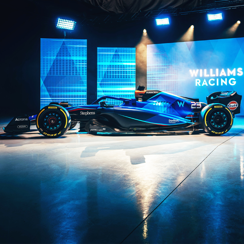 WilliamsF1's tweet photo. Ready for the journey. Introducing the FW45 💙

#WeAreWilliams
