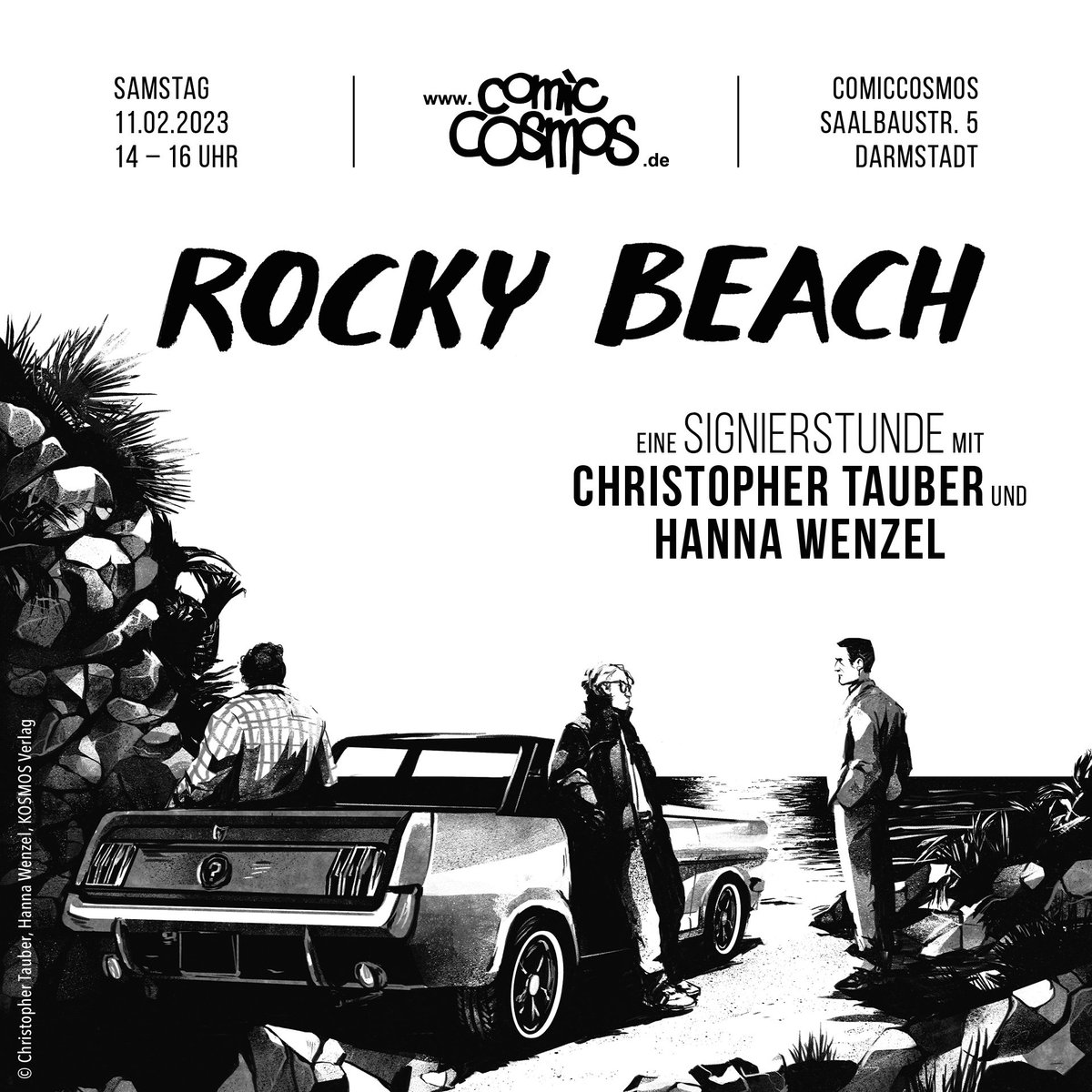 Announcing a signing event on the coming weekend!