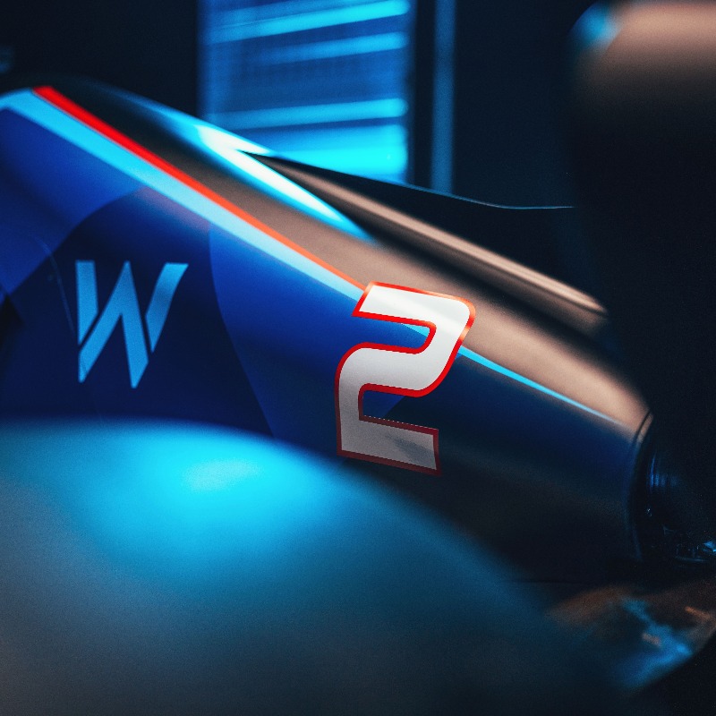 WilliamsF1's tweet photo. Ready for the journey. Introducing the FW45 💙

#WeAreWilliams