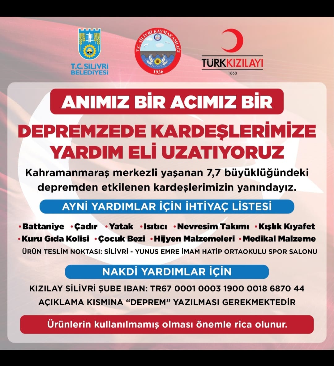 Hep birlikte ayağa kalkacağız.