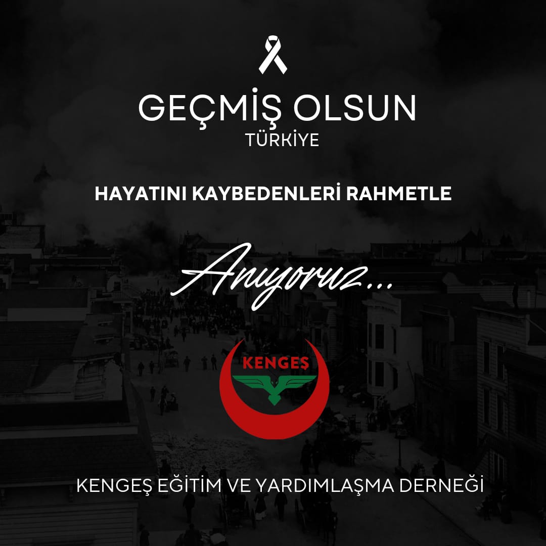 Kenges2020's tweet photo. Birçok ilimizde meydana gelen deprem felaketinden son derece üzgünüz. Milletimizin başı sağ olsun. Devletimiz ve milletimizle dayanışma içerisindeyiz. https://t.co/zlotsKBFpQ