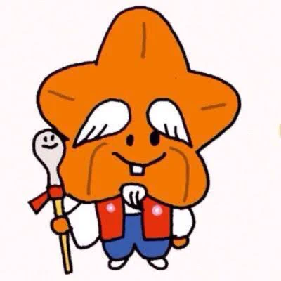 Momijii is an old man whose head is a momiji manju, a maple leaf-shaped cake. 