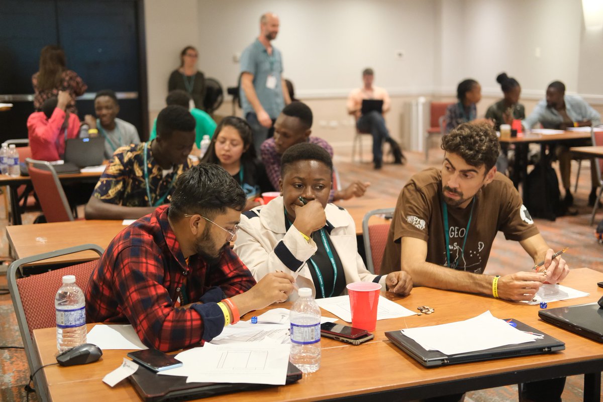 SpatialXplora's tweet photo. We also had fun playing games while learning about the impact of Climate Change and how to develop adaptive and resilient strategies to overcome the challenges.
#YMsummit2023
#MappingforClimateResilience
@UJ_YouthMappers @youthmappers @USAIDGeo @USAID @UN @WorldBank https://t.co/0KYdcrN7YX