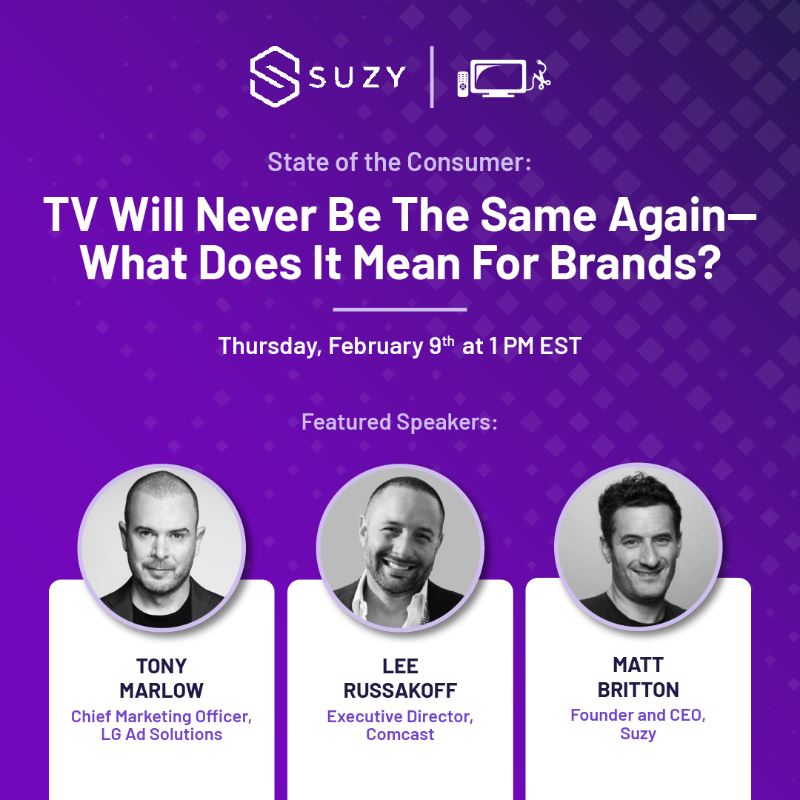 AskSuzyBiz's tweet photo. What impact will streaming have on the big game? 🏈 Tune into our stream-worthy conversation with @Comcast and @LG_Ad_Solutions to learn how streaming has changed the game of TV forever and what it means for advertisers and brands. Sign up now: