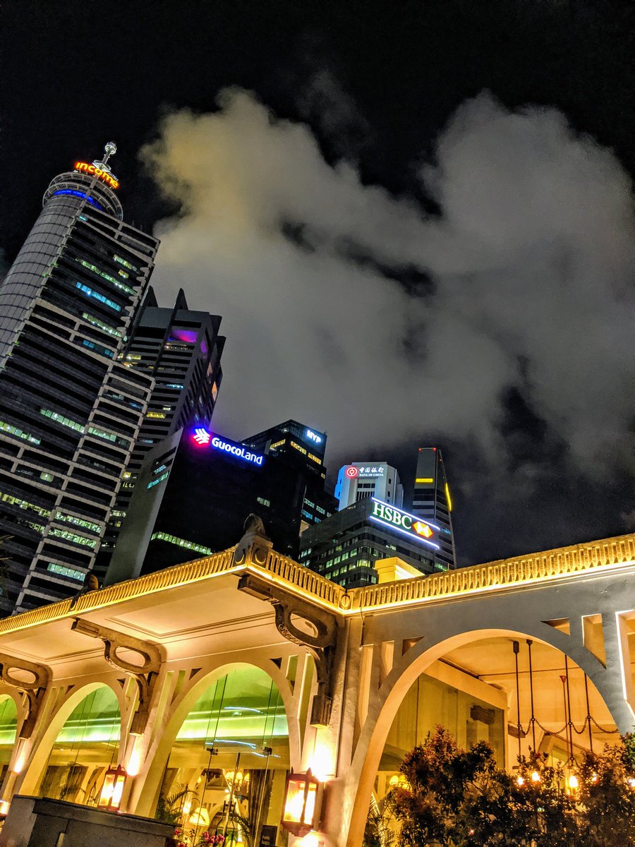 AB_SHUTTERBUG's tweet photo. @jasonrowphoto Gotham City-like shot from Singapore. #skyscrapers #Singapore #photography https://t.co/8ABTpq7Pv7