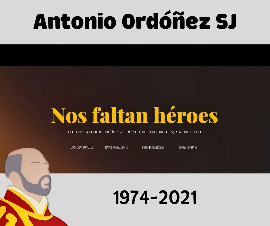 SAFASanLuis's tweet photo. Jesuitas Acústico ha puesto música a una oración escrita por Antonio Ordóñez SJ, compañero que fue del colegio durante algunos años y que tanto hizo por nuestra comunidad educativa. Se conmemora así el segundo aniversario de su fallecimiento.

https://t.co/2nrtzVWnZv https://t.co/5Qw5malCVa
