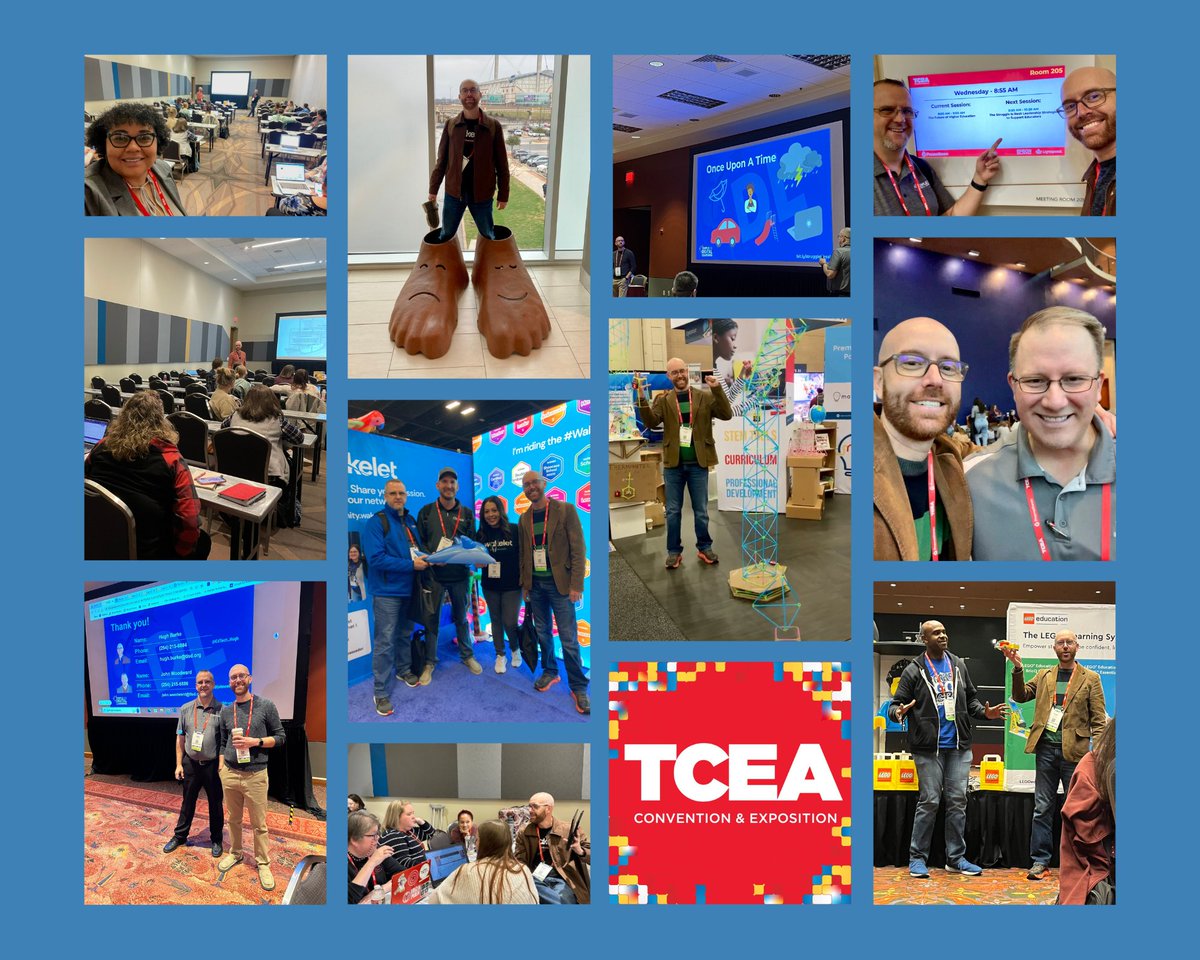 #TCEA23 was incredible!

As I reflect, I'm overwhelmed and inspired by this community's dedication to our students through the spirit of innovation. 💫

Much 💙 to @DigitalTISD, and to all whom I connected with to share ideas. 💡

@TCEA #TCEA @TempleISD