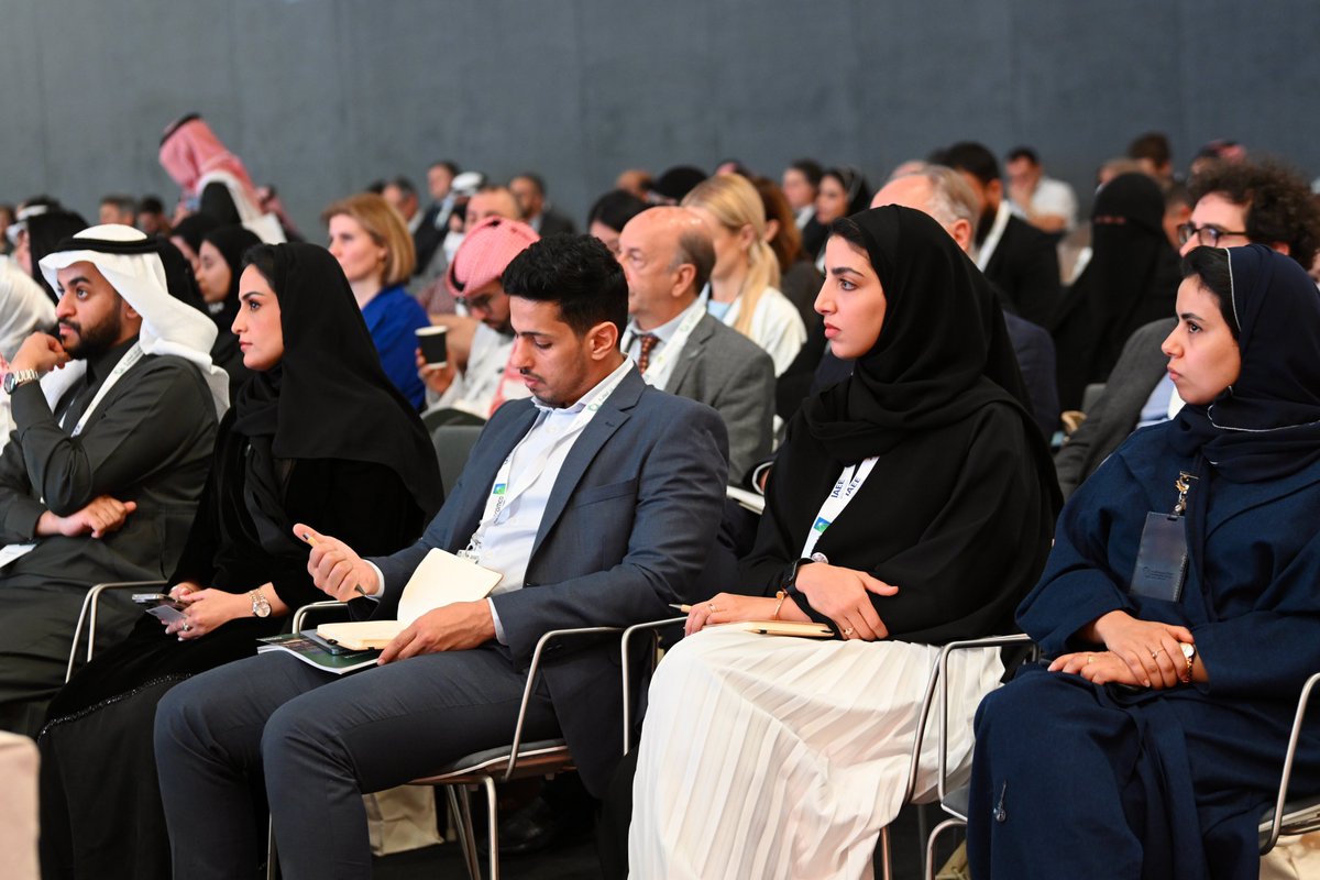 KAPSARC's tweet photo. Economic hardships likely lead to environmental ones. Helping keep the conversation intersectional and inclusive, the ‘Energy, Development &amp; Climate Change’ panelists at #IAEE2023KSA explore the link between economic development and environmental preservation. https://t.co/mHlMOfphI8