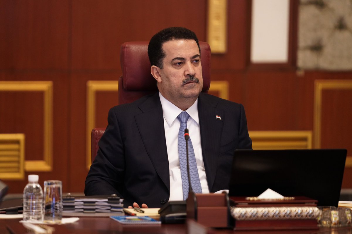 IraqiPMO's tweet photo. رئيس مجلس الوزراء @mohamedshia يُعرب عن عميق المواساة والتضامن مع ضحايا الزلزال الذي ضرب فجر اليوم الإثنين، مناطق في إقليم كردستان العراق وجنوب تركيا وشمال سوريا. https://t.co/fXzJM3XLOq