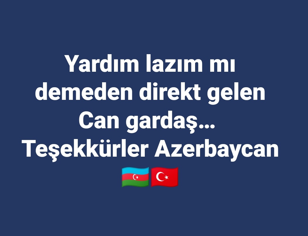 #deprem #AFET #depremde #Azerbaycan 🤲🏻🙏🏻🙏🏻⭐⭐