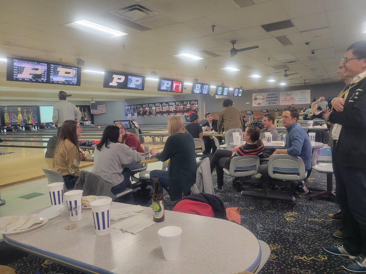 Purdue_MCMP's tweet photo. Fun end to an Amazing day of Grad Recruiting! Thank you to everyone that helped and attended. https://t.co/flZ8fwyYj0