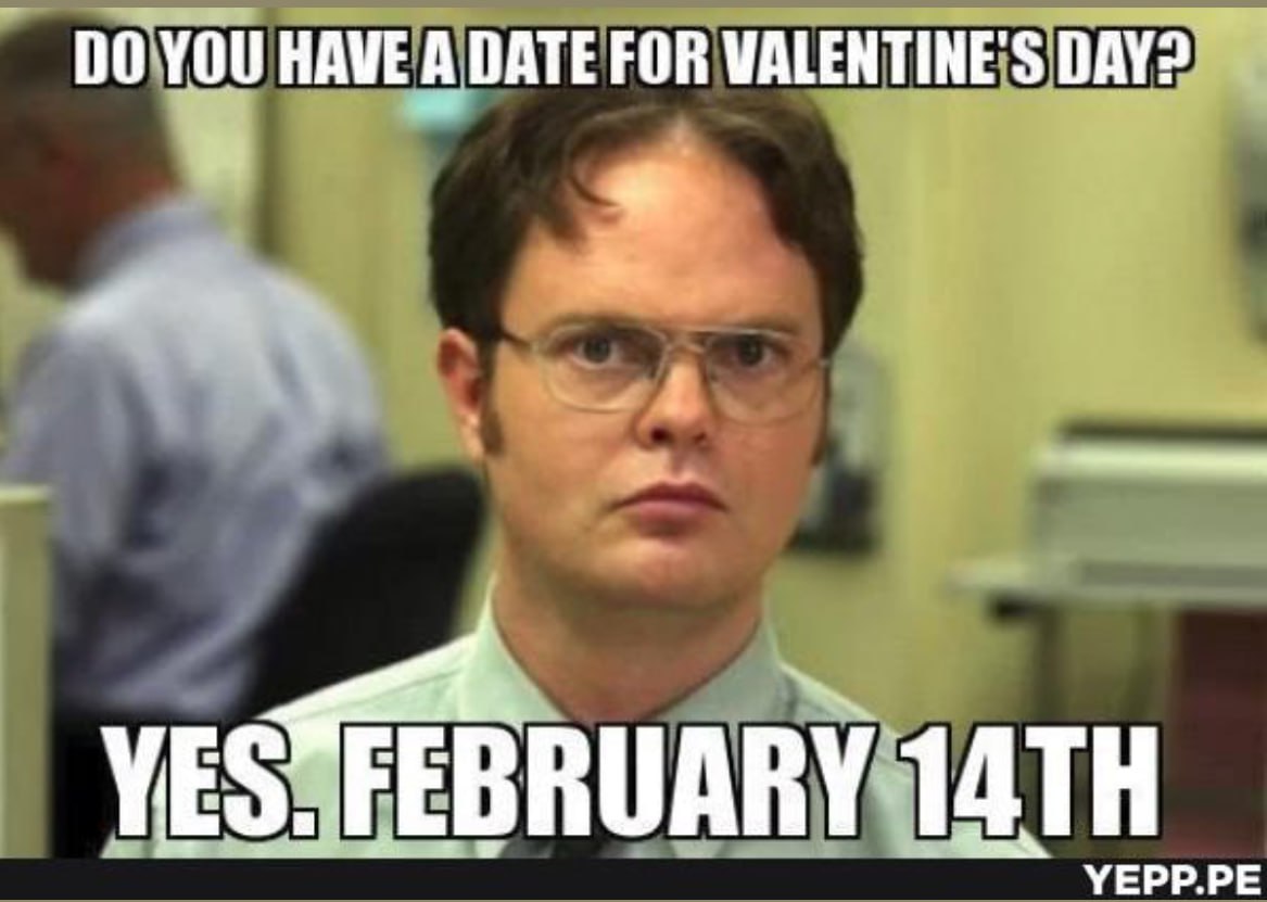 FunCorp2's tweet image. Get ready for Valentine&apos;s Day memes 💕At FunCorp, we believe in spreading joy and what better way than with humor. Celebrate, single or not, with a lighthearted spirit. Check out Yepp or iFunny and bring on the memes!  #ValentinesDay #Memes