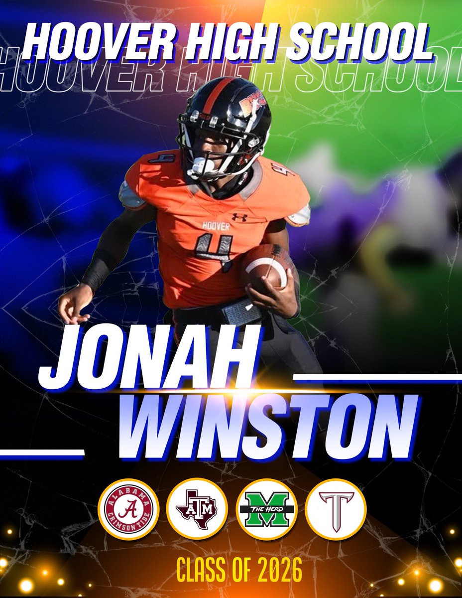 JustWinMGMT's tweet image. C/O 2026 Jonah Winston is a name to look out for! He already has offers from @AlabamaFTBL @HerdFB @AggieFootball @TroyTrojansFB 👀🔥

In case you’re wondering, YES he is the younger brother of QB Jameis Winston

#LetsWinTogether #FootballFamily #MDFNation