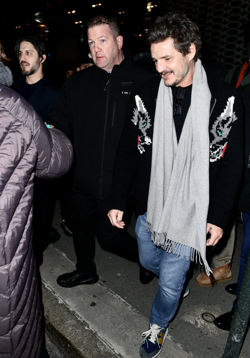 pedro pascal at the snl after party