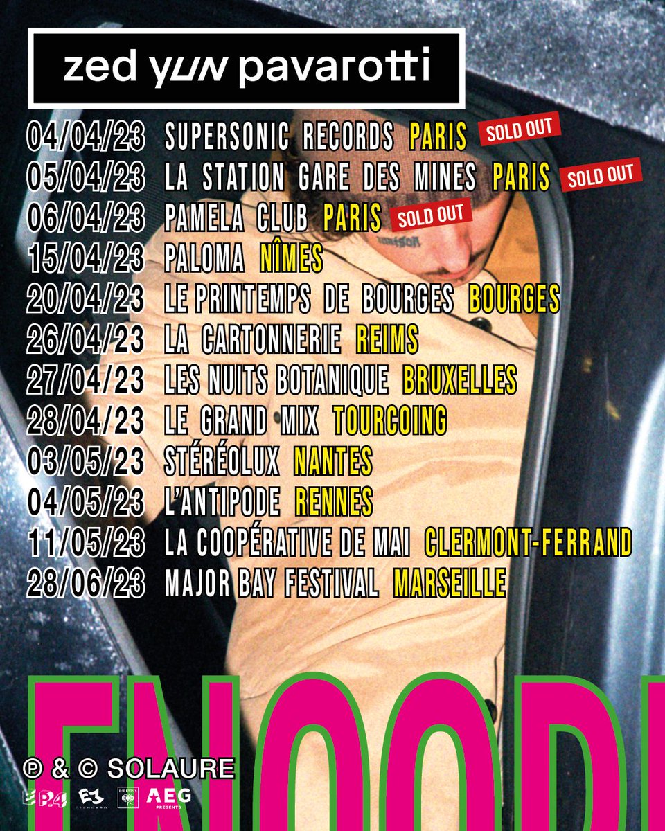 .<a href="/ZedYunPava/">ZED Yun Pavarotti</a> - de retour sur les routes et 3 dates déjà sold out à Paris ✨