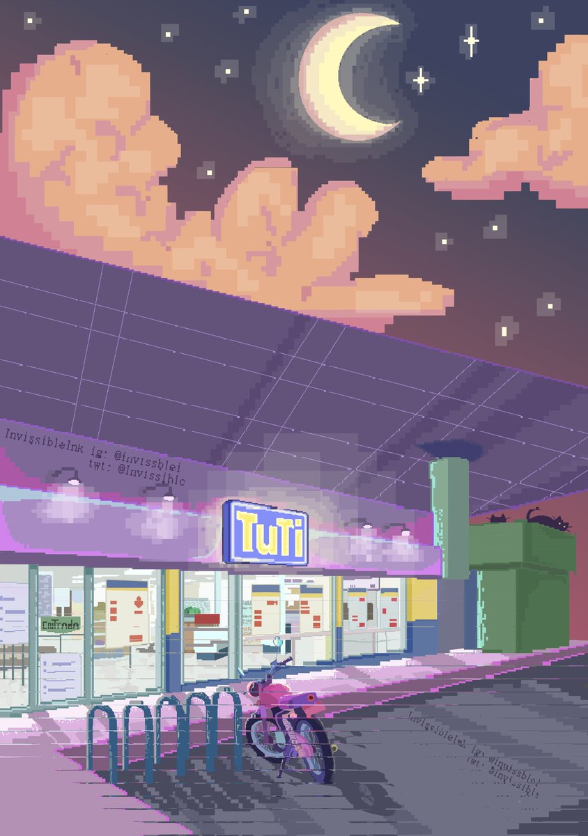 InvissibleI's tweet photo. TUTI aEsThErIc💎 
#tuti #pixelart #pixelartist #pixeles #Guayaquil #street #purple #aesthetic https://t.co/5fu8LCd9py