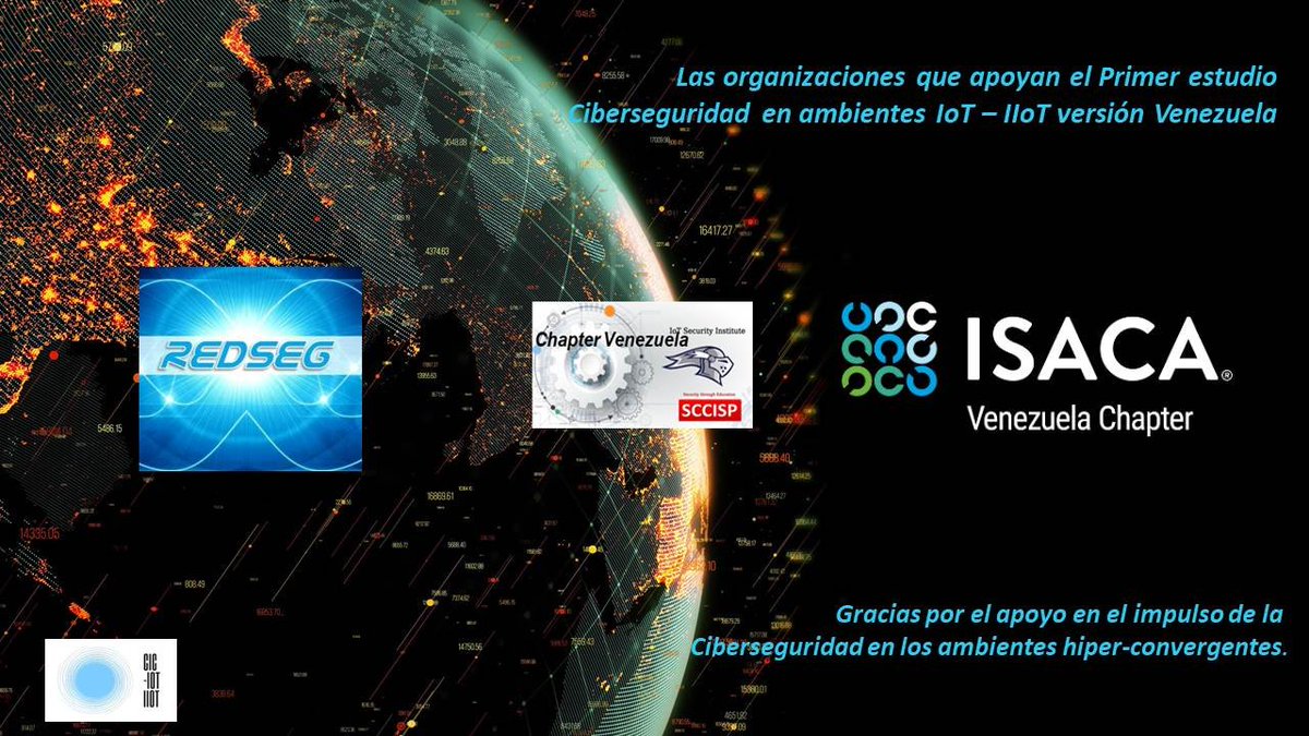 IotCic's tweet photo. Es para el Centro de Investigación de Ciberseguridad IoT - IIoT un placer hacer público la creación del Primer estudio de Ciberseguridad en ambientes IoT – IIoT versión #Venezuela  @ISACAVenezuela @iotsivenezuela @redseg_latam 

https://t.co/SToba9nsch https://t.co/IOuWqUEWuB