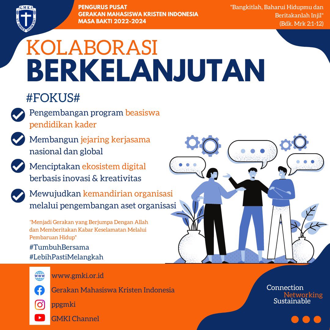 Pengurus Pusat GMKI (@ppgmki) on Twitter photo 