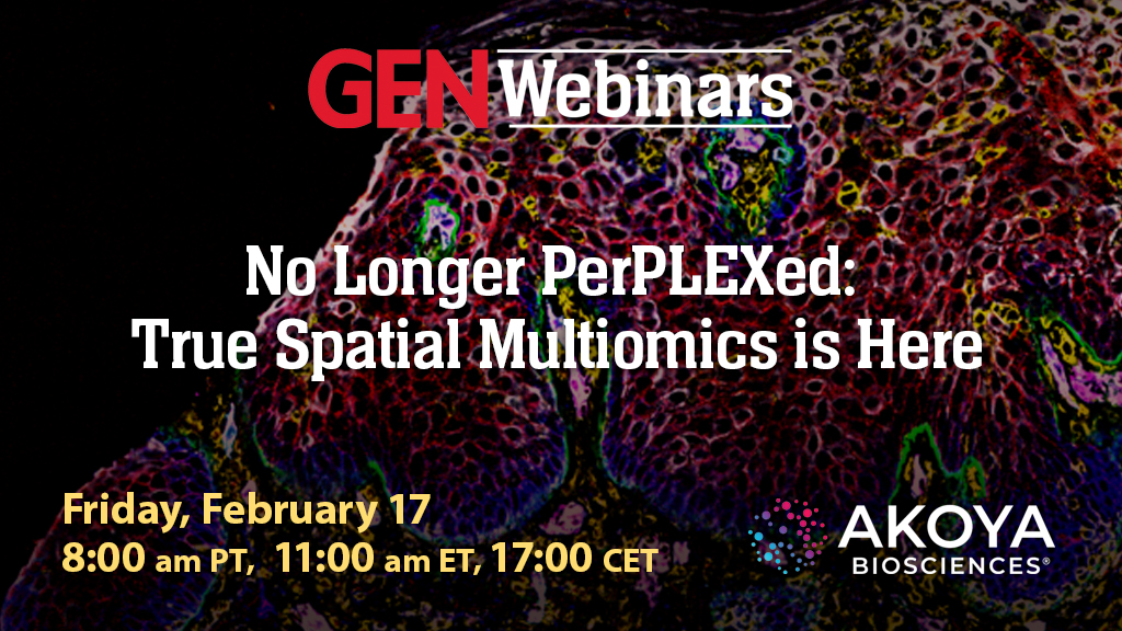 AkoyaBio's tweet photo. Mark your calendars on Feb 17th for this @GENbio webinar to hear @GarryPNolan of @StanfordMed & our VP of Innovation, Dr. Julia Kennedy-Darling define how true #spatialmultiomic panels are enabling the discovery of key cellular niches. https://t.co/Tjf5cM9s1a
#spatialbiology https://t.co/YPRKHroTw6