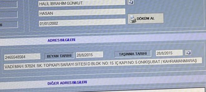 Depremden bu saate kadar haber alamadık yardımcı olun lütfen. Öğrenci arkadaşımız. #AFAD #deprem #MARAS